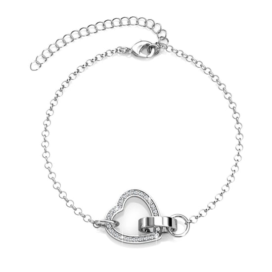 Locked Heart Lovett Sets - Silber und Kristall - Image 2