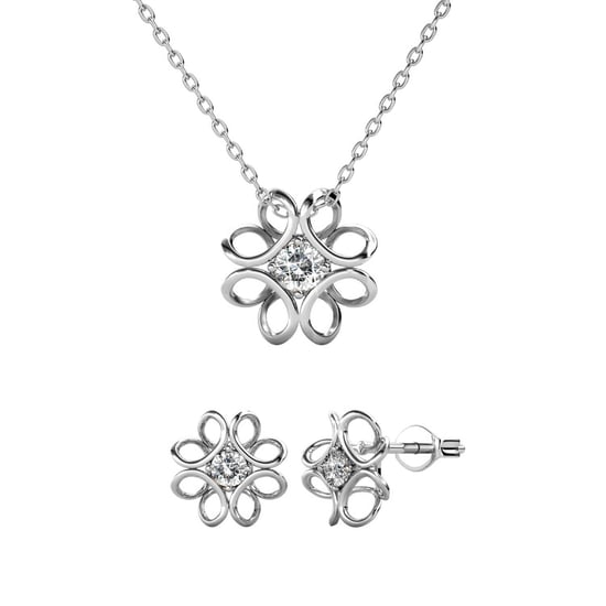 Narzissenparuren - Silber und Kristall - Image 1