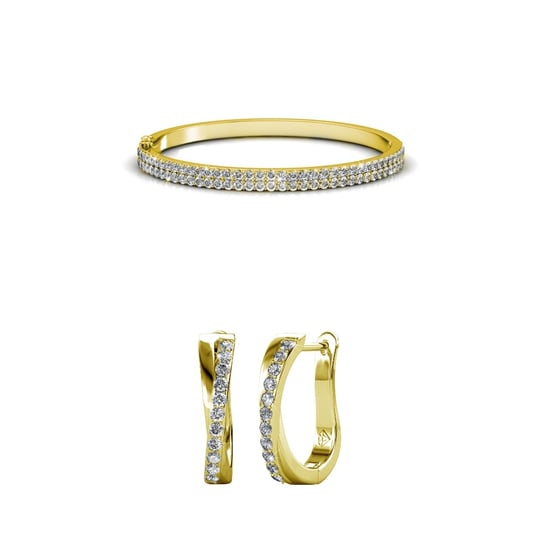 Glamour Criss Parures - Gold und Kristall - Image 1