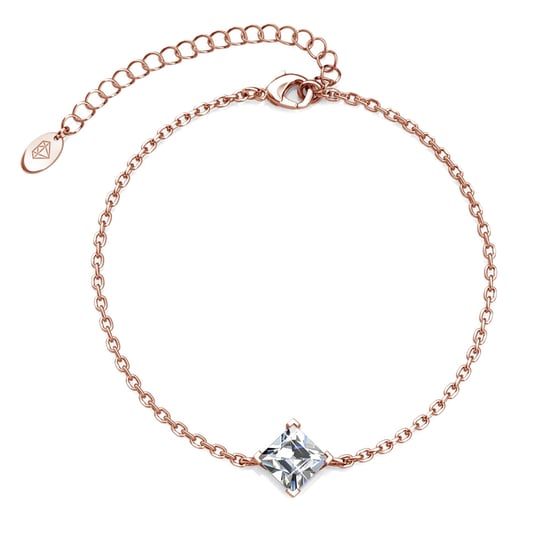 Calle Square Sets - Roségold und Kristall - Image 2