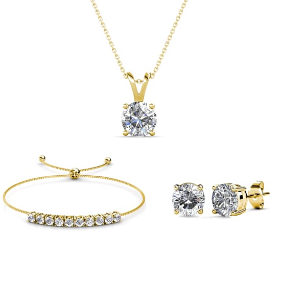 Crystal Mia Sets - Gold und Kristall - Image 1