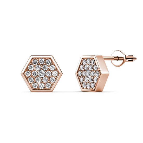 Sechseck-Sets – Roségold und Kristall - Image 2