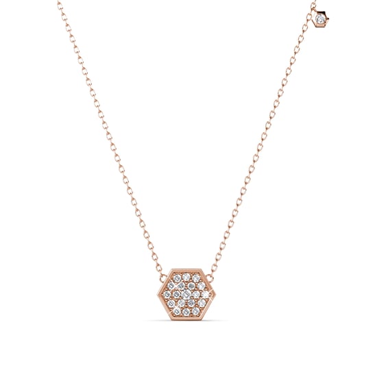 Sechseck-Sets – Roségold und Kristall - Image 4