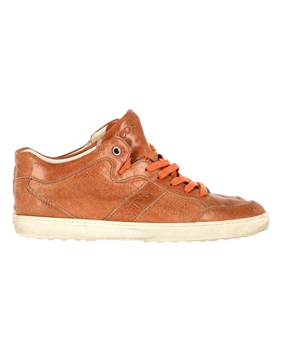 Tod's Niedrigprofil-Sneaker aus braunem Leder - Image 1