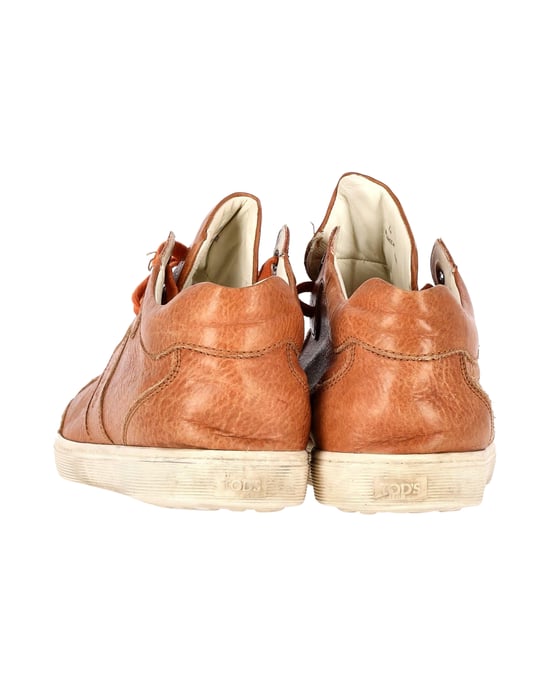 Tod's Niedrigprofil-Sneaker aus braunem Leder - Image 4