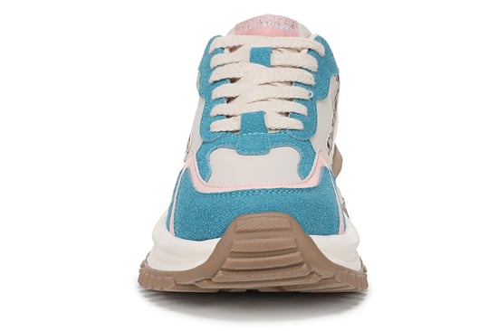Blowfish Malibu Damen Retro-Sneaker zum Schnüren, Rosa/Blau, Leo - Image 4