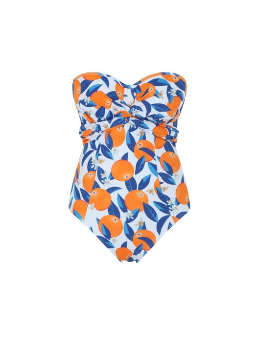 Panache Sicily Twist Bandeau Swimsuit - Image 4