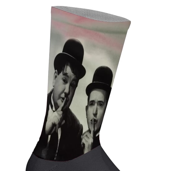 Elastische bedruckte lange Socken für Unisex - Image 2