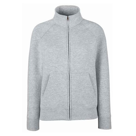Fruit of the Loom - Sweatjacke für Damen (Grau meliert) - Image 1