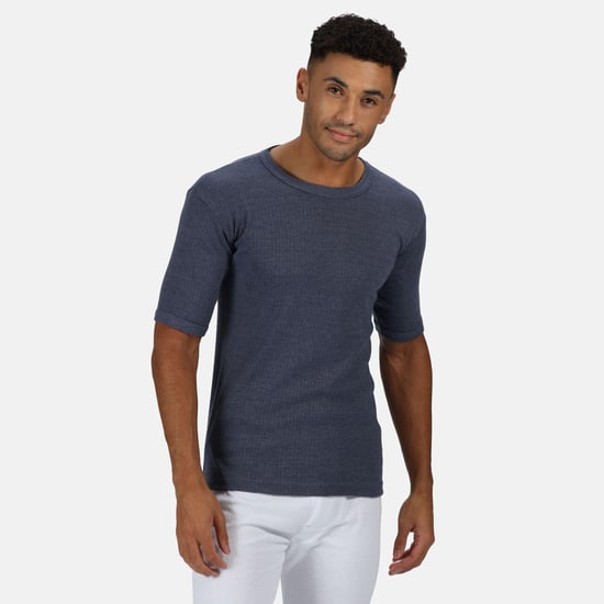 Regatta Herren Thermo-Unterhemd, kurzärmlig (Denim) - Image 2