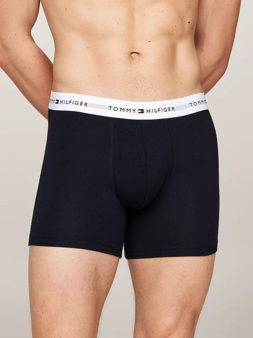 Tommy Hilfiger SIGNATURE COTTON ESS Herren 3er-Pack Boxershorts Mehrfarbig - Image 2