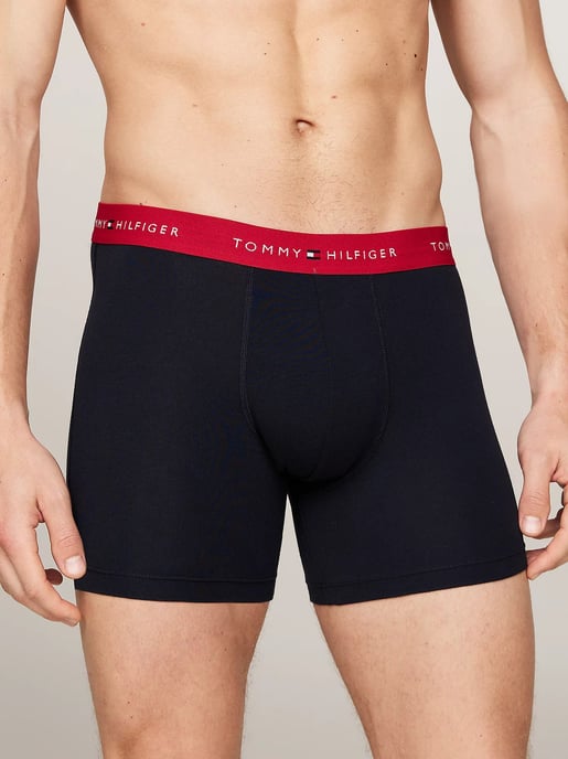 Tommy Hilfiger SIGNATURE COTTON ESS Herren 3er-Pack Boxershorts Mehrfarbig - Image 3