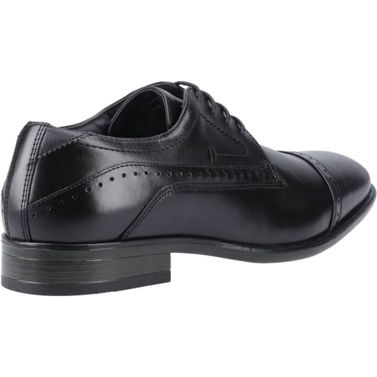 Pod Ralph Leder Herren Schwarze Oxford-Schuhe - Image 2
