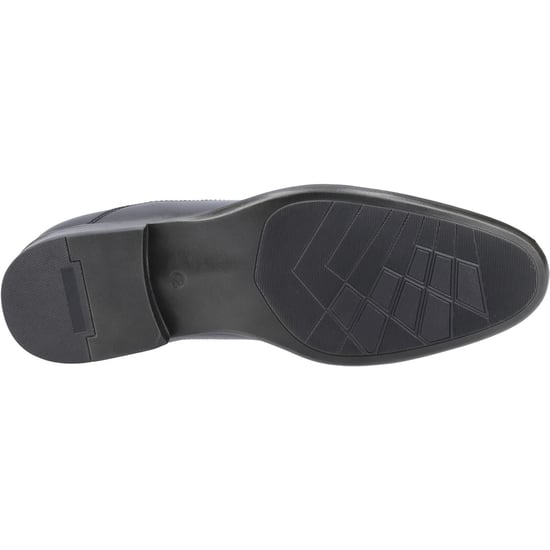 Pod Ralph Leder Herren Schwarze Oxford-Schuhe - Image 3