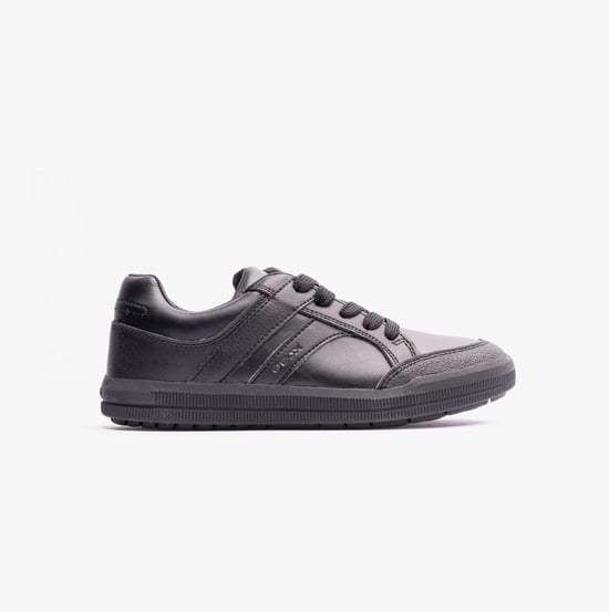 ARZACH Jungen Schnürschuhe Schwarz für die Schule - Image 1