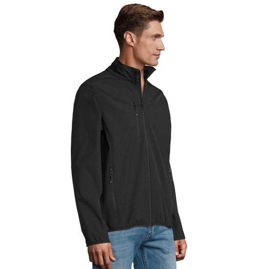 SOLS - "Radian" Softshelljacke für Herren (Schwarz) - Image 3