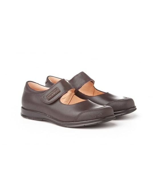 Schul-Ballerina-Schuhe aus Leder - Image 4