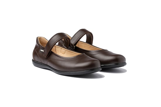 Schul-Ballerina-Schuhe aus Leder - Image 4