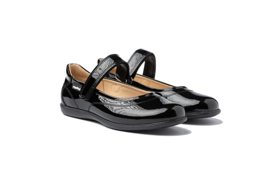Schul-Ballerina-Schuhe aus Leder - Image 4