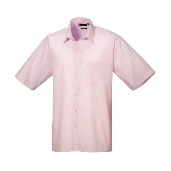 Premier - Hemd für Herren kurzärmlig (Pink) - Image 1