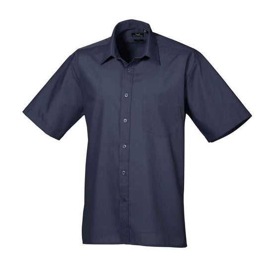 Premier - Hemd für Herren kurzärmlig (Marineblau) - Image 1