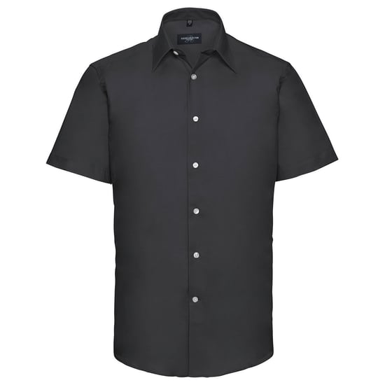 Russell Collection - "Oxford" Hemd Pflegeleicht für Herren (Schwarz) - Image 1