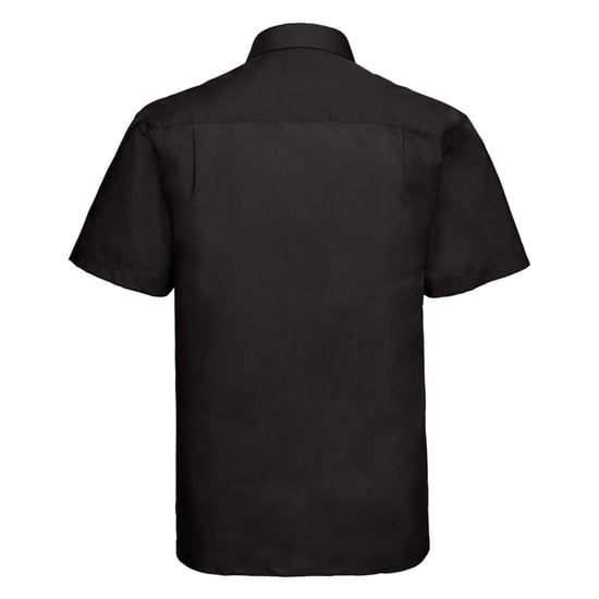 Russell Collection - "Classic" Hemd für Herren kurzärmlig (Schwarz) - Image 2