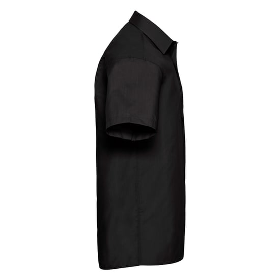 Russell Collection - "Classic" Hemd für Herren kurzärmlig (Schwarz) - Image 3