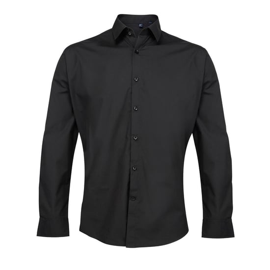 Premier - "Supreme" Formelles Hemd für Herren (Schwarz) - Image 1