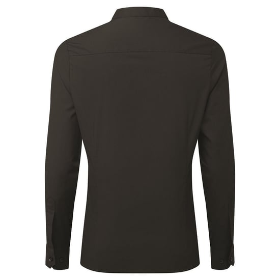 Premier - "Grandad" Hemd für Damen (Schwarz) - Image 2