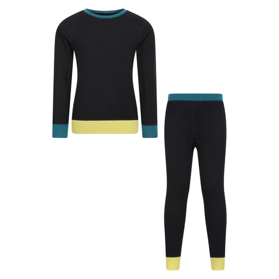 Mountain Warehouse - Basisschicht-Set für Kinder (Schwarz) - Image 1
