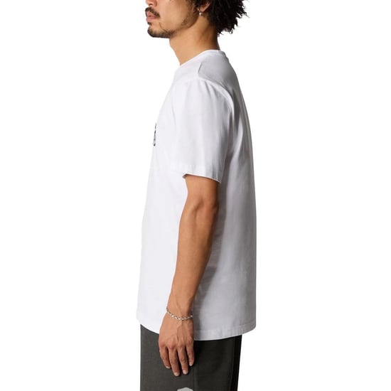 The North Face Herren Kurzarm Easy T-Shirt TNF Weiß/Beta Flash - Image 5