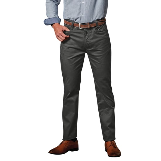Premier - Chino für Herren (Anthrazit) - Image 2