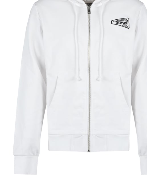 Diesel Sweatshirt Ginn Hood Herren weiß - Image 4