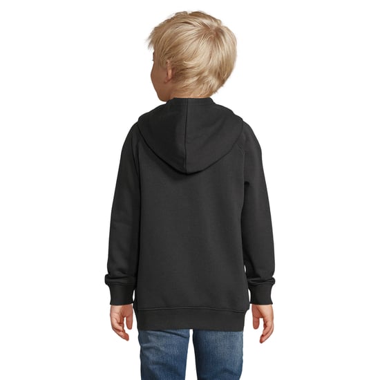 SOLS - "Stellar" Kapuzenpullover für Kinder (Schwarz) - Image 2