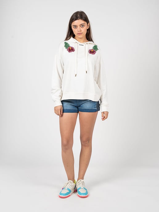 Pinko Sweatshirt Mutato Damen weiß - Image 2