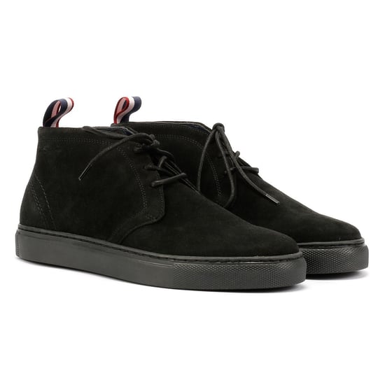 Ben Sherman Parka Herren Wildlederstiefel In Schwarz - Image 1