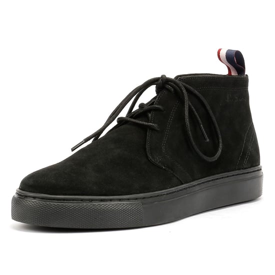 Ben Sherman Parka Herren Wildlederstiefel In Schwarz - Image 3