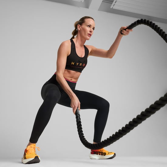 PUMA x HYROX CLOUDSPUN Damen Fleece High-Waist Leggings - Image 5