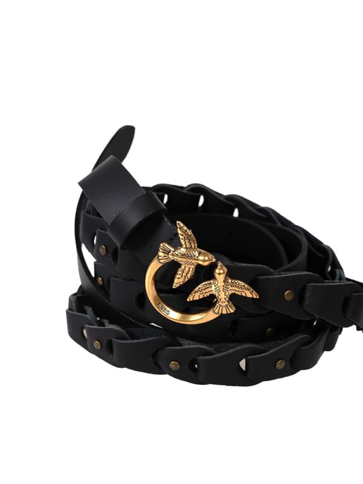 Pinko Gürtel Love Double Belt H2 Damen schwarz - Image 2