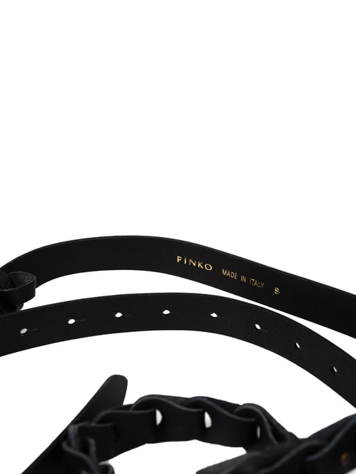 Pinko Gürtel Love Double Belt H2 Damen schwarz - Image 3