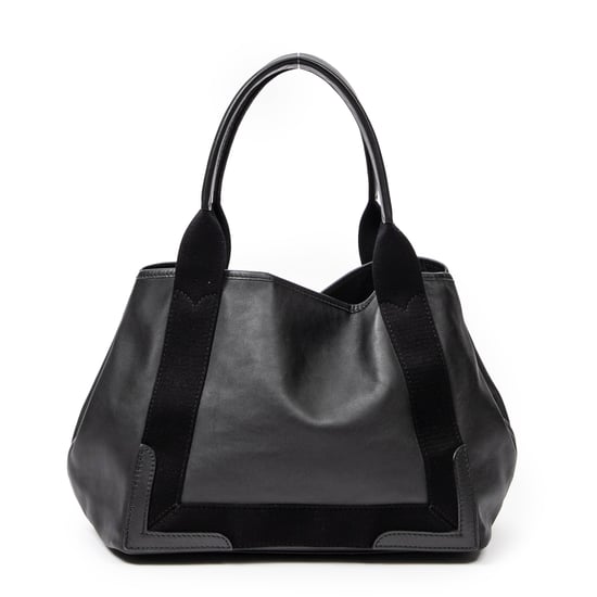 Small Navy Cabas Tote  Umhängetasche - Image 5