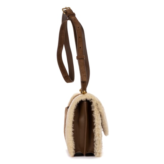 Shearling  Flap Pochette  Umhängetasche - Image 5