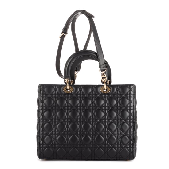 Large Lady Dior Zip GM Umhängetasche - Image 4