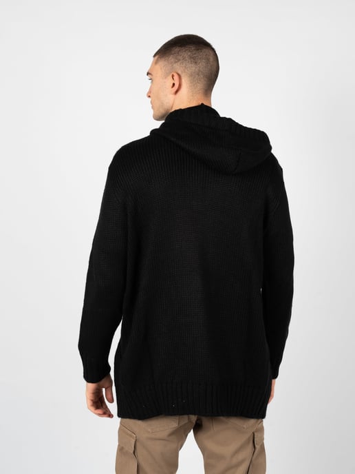 La Haine Inside Us Strickjacke LM007 Herren schwarz - Image 4
