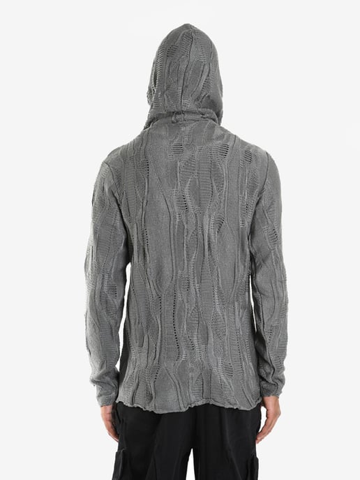 La Haine Inside Us Pullover Full Zip Herren grau - Image 6
