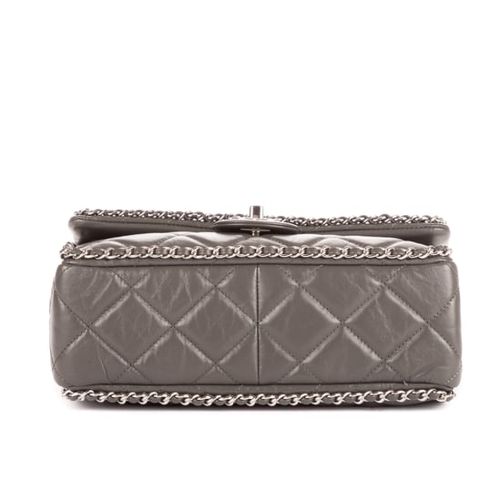 Chain-Around Small Single Flap Umhängetasche - Image 6