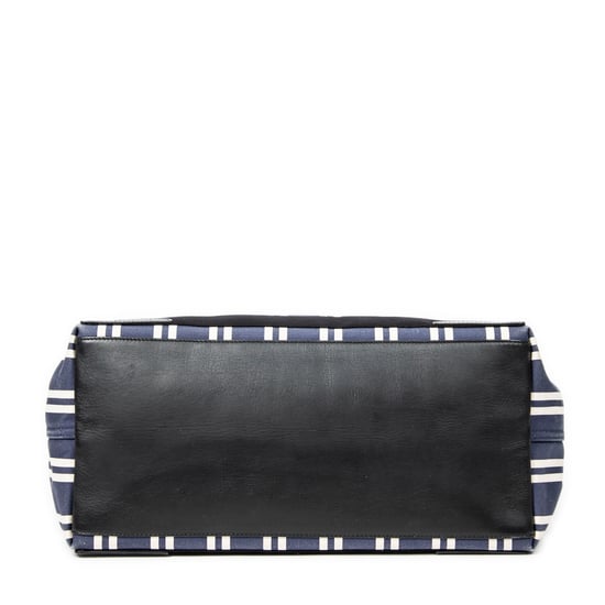 Large Navy Cabas  Umhängetasche - Image 6