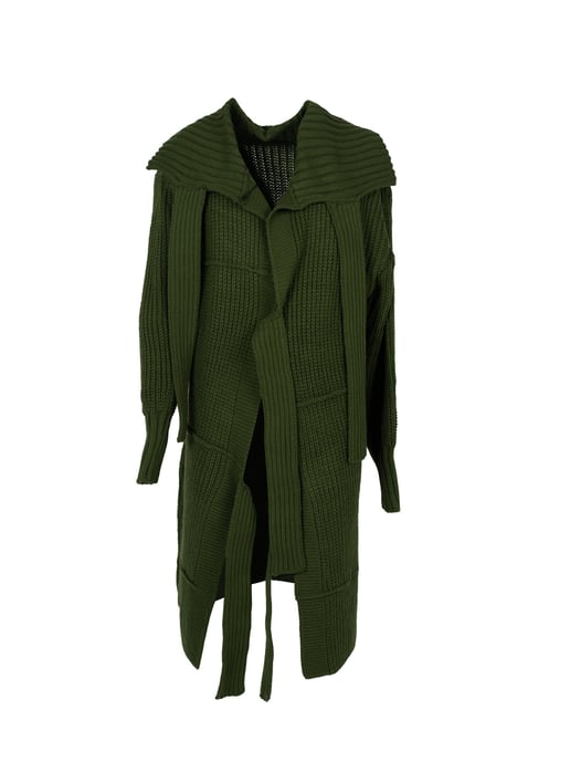 La Haine Inside Us Strickjacke Unisex Damen grün - Image 1