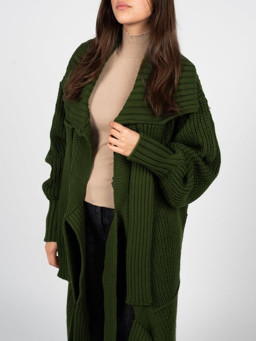 La Haine Inside Us Strickjacke Unisex Damen grün - Image 4